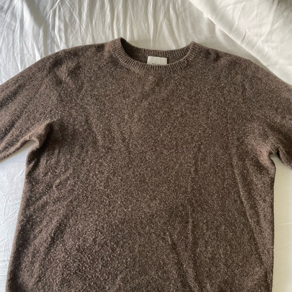 Reformation Boyfriend Cashmere Sweater